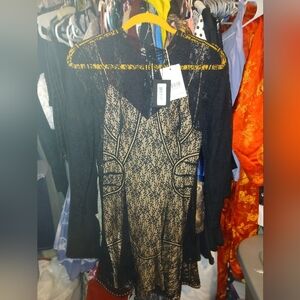 Elegant Black Lace Dress